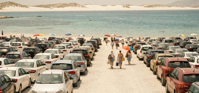 Conseils pratiques pour trouver un parking facilement à la plage de La Pelosa