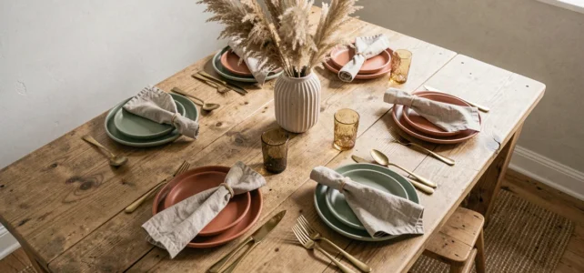 Découvrez les tendances vaisselle et déco de table incontournables cette saison